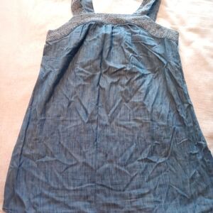 Women's blue jean extra large dress